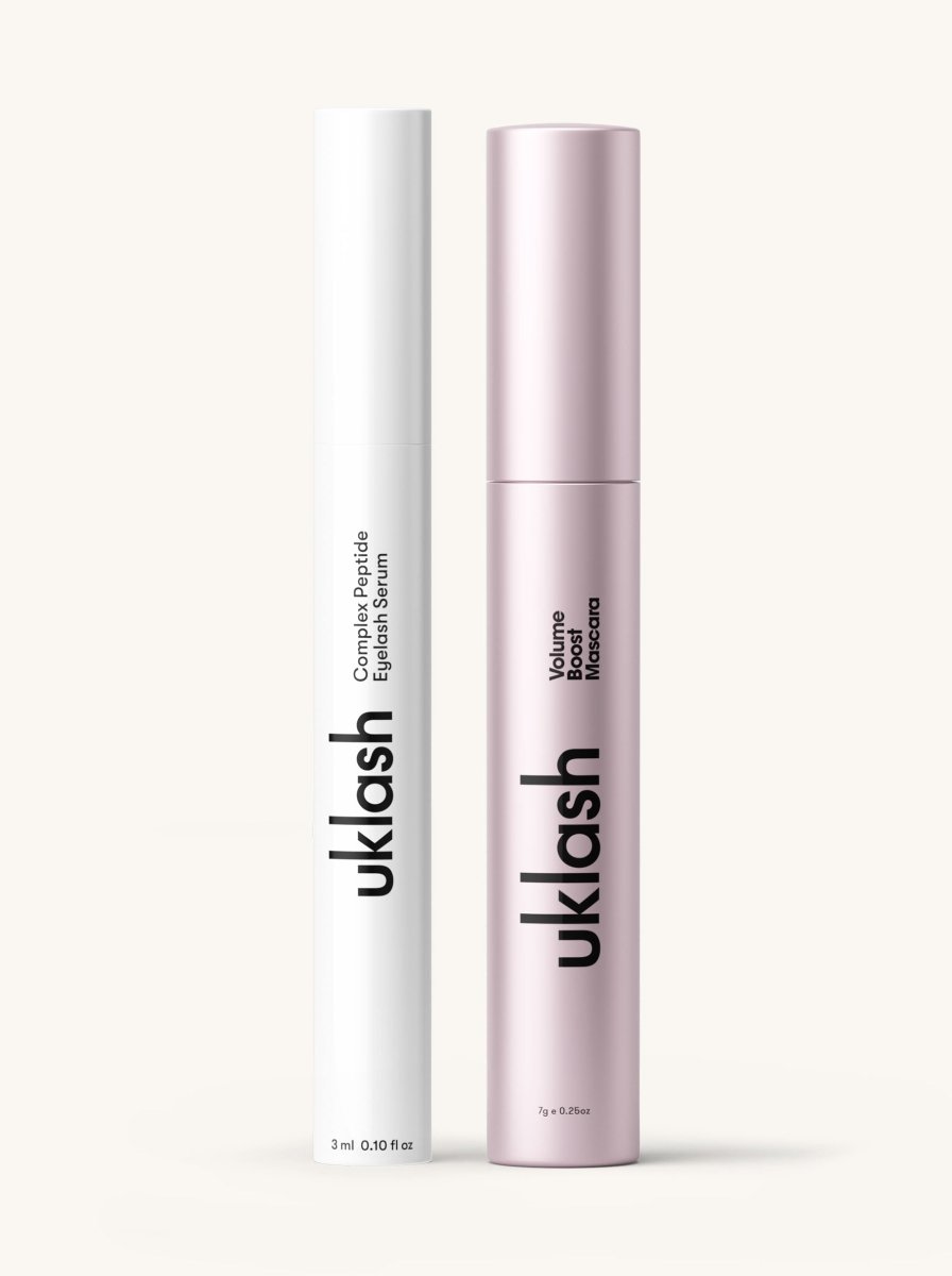 Complex Peptide Eyelash Serum + Volume Boost Mascara Set - UKLASH