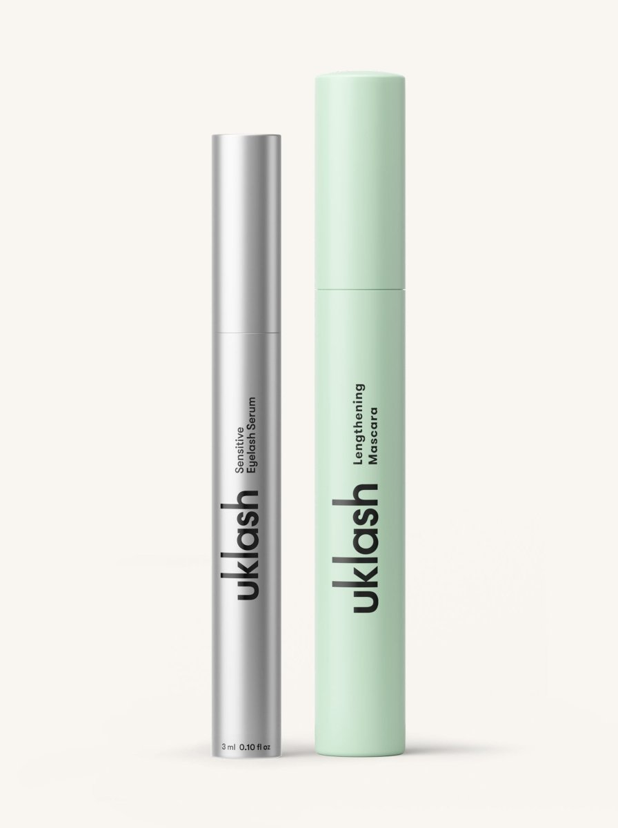 Sensitive Eyelash Serum + Lengthening Mascara Set - UKLASH